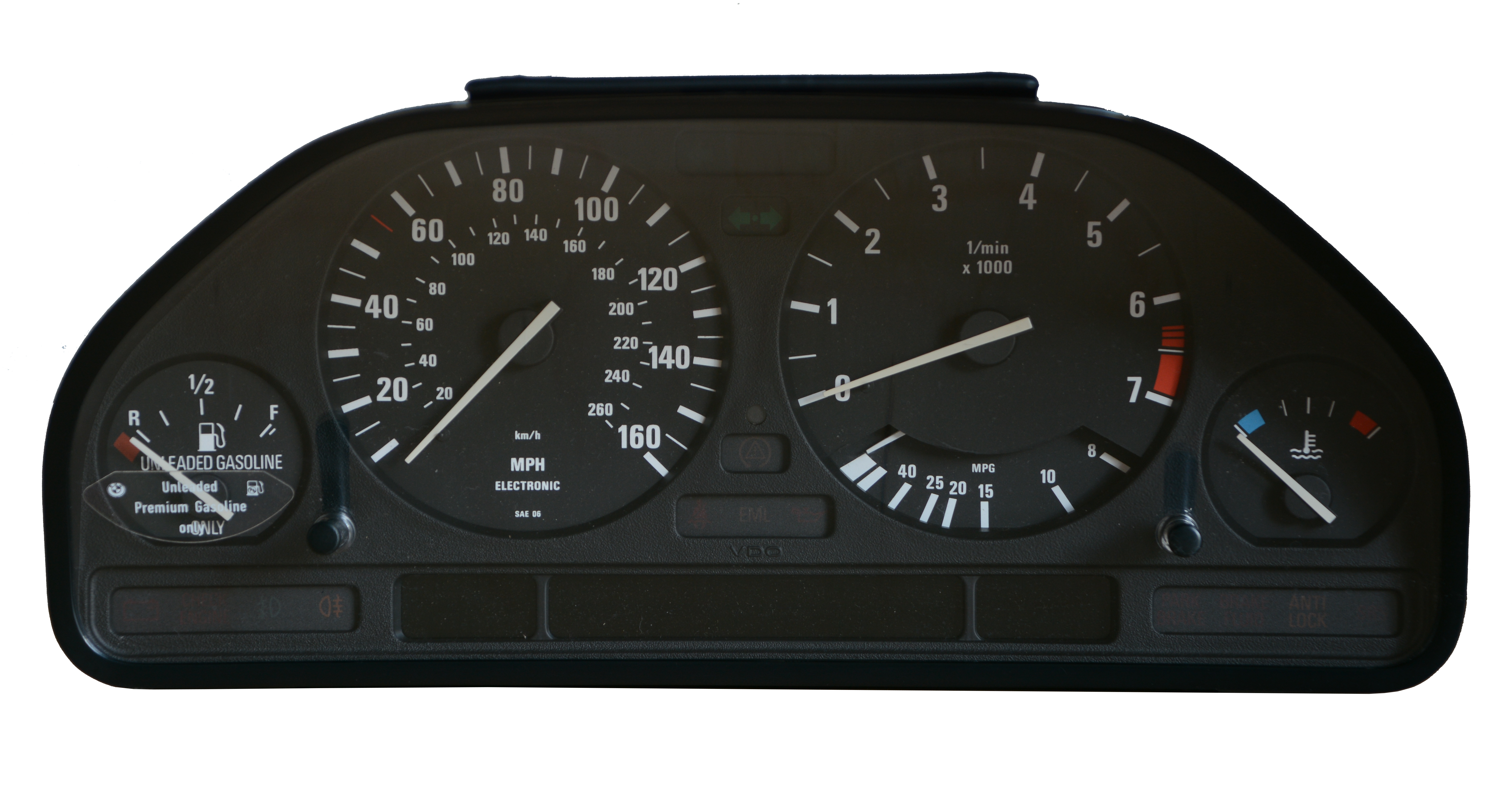 BMW e34 Instrument Cluster
